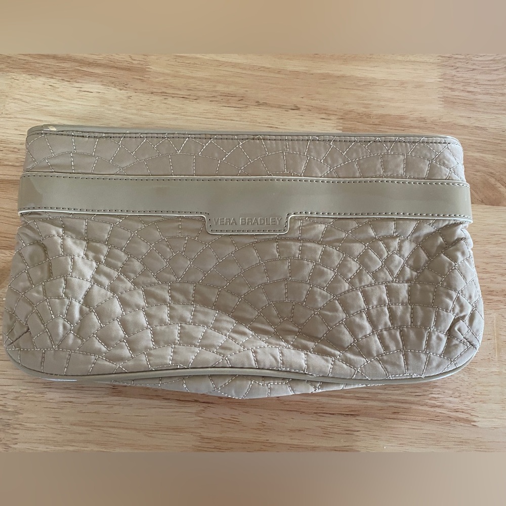 Vera Bradley Beige Clutch